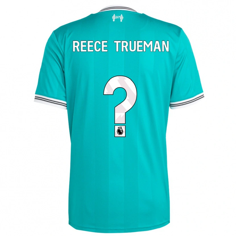 Danxen Herren Reece Trueman #0 Grün Weiß Ausweichtrikot Trikot 2025/26 T-Shirt Schweiz