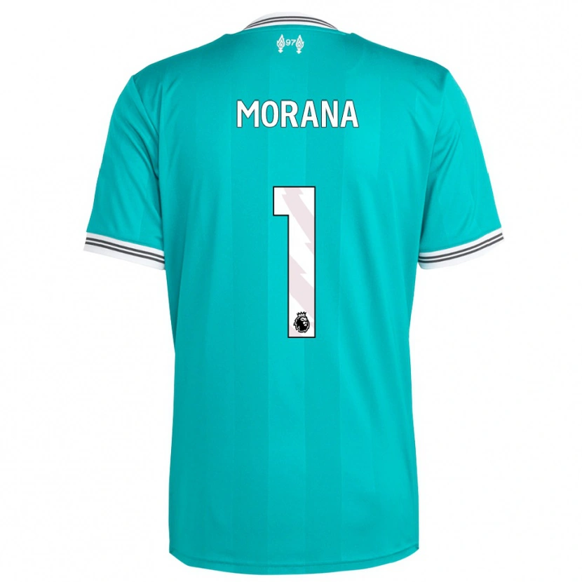 Danxen Herren Nathan Morana #1 Grün Weiß Ausweichtrikot Trikot 2025/26 T-Shirt Schweiz
