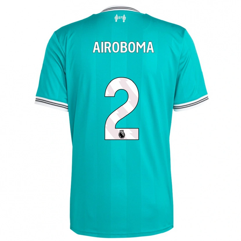 Danxen Herren Emmanuel Airoboma #2 Grün Weiß Ausweichtrikot Trikot 2025/26 T-Shirt Schweiz