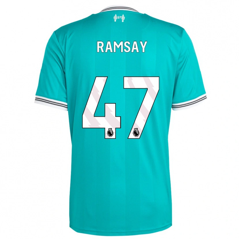 Danxen Herren Calvin Ramsay #47 Grün Weiß Ausweichtrikot Trikot 2025/26 T-Shirt Schweiz