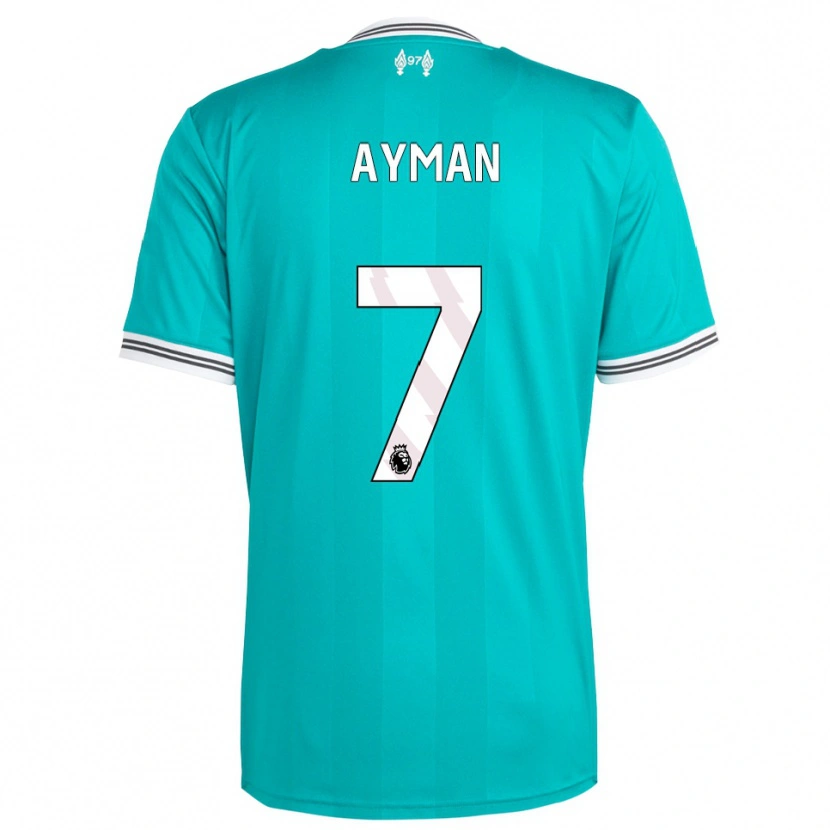 Danxen Herren Alvin Ayman #7 Grün Weiß Ausweichtrikot Trikot 2025/26 T-Shirt Schweiz