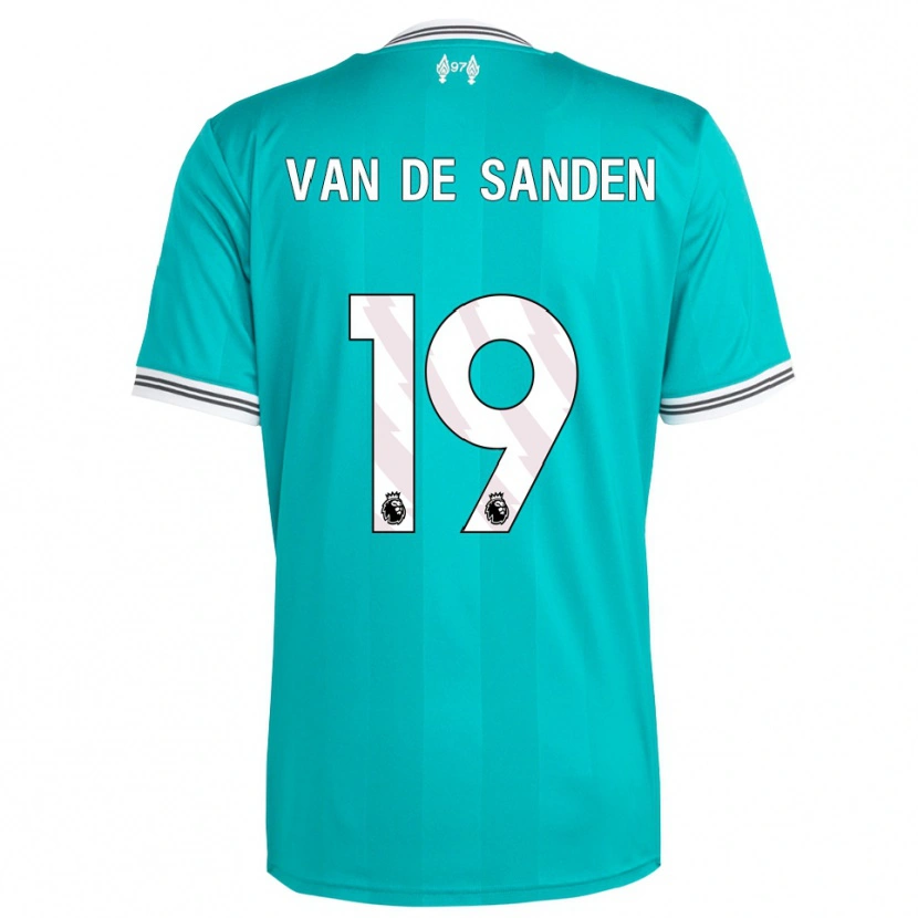 Danxen Herren Shanice Van De Sanden #19 Grün Weiß Ausweichtrikot Trikot 2025/26 T-Shirt Schweiz