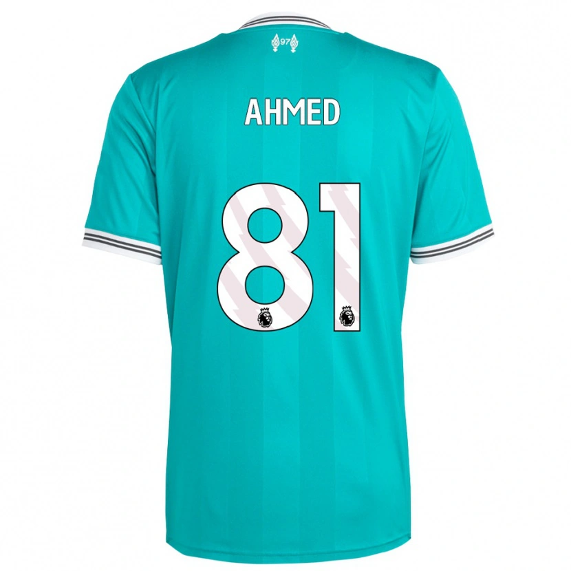 Danxen Herren Kareem Ahmed #81 Grün Weiß Ausweichtrikot Trikot 2025/26 T-Shirt Schweiz