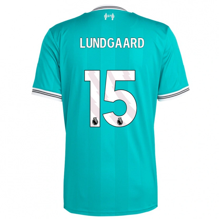 Danxen Herren Sofie Lundgaard #15 Grün Weiß Ausweichtrikot Trikot 2025/26 T-Shirt Schweiz