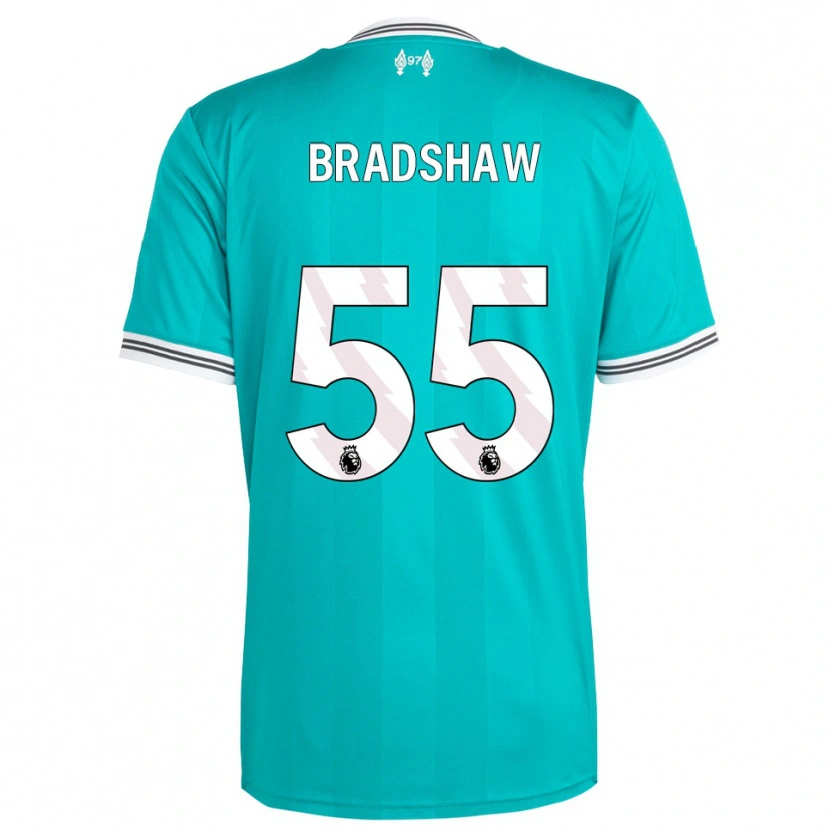 Danxen Herren Joe Bradshaw #55 Grün Weiß Ausweichtrikot Trikot 2025/26 T-Shirt Schweiz