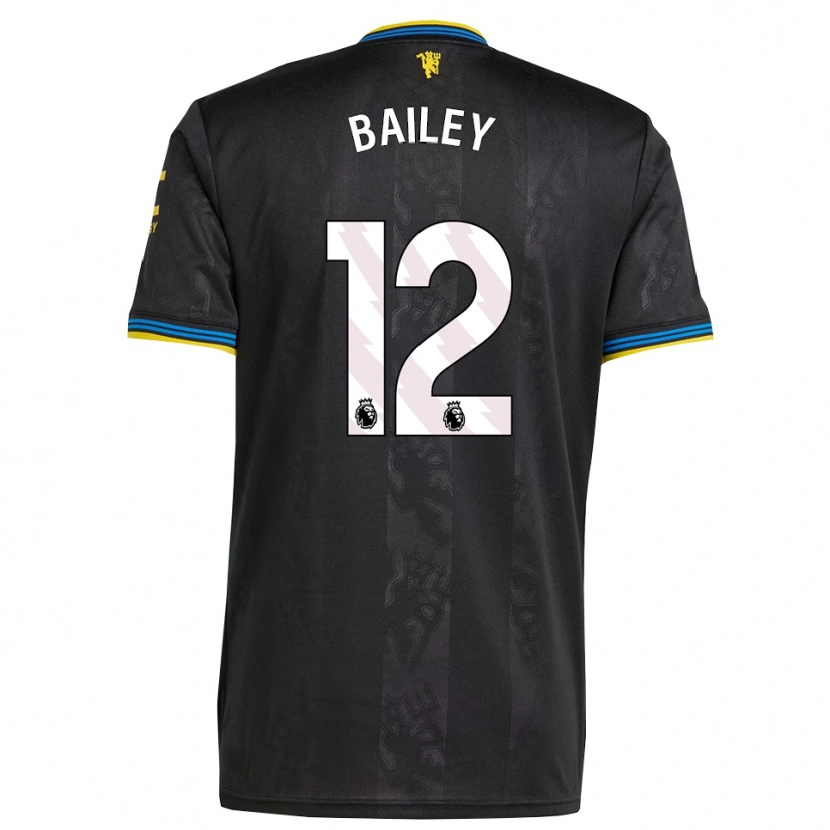 Danxen Herren James Bailey #12 Schwarz Gelb Blau Ausweichtrikot Trikot 2025/26 T-Shirt Schweiz