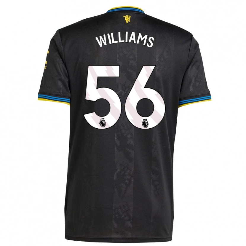 Danxen Herren Ethan Williams #56 Schwarz Gelb Blau Ausweichtrikot Trikot 2025/26 T-Shirt Schweiz