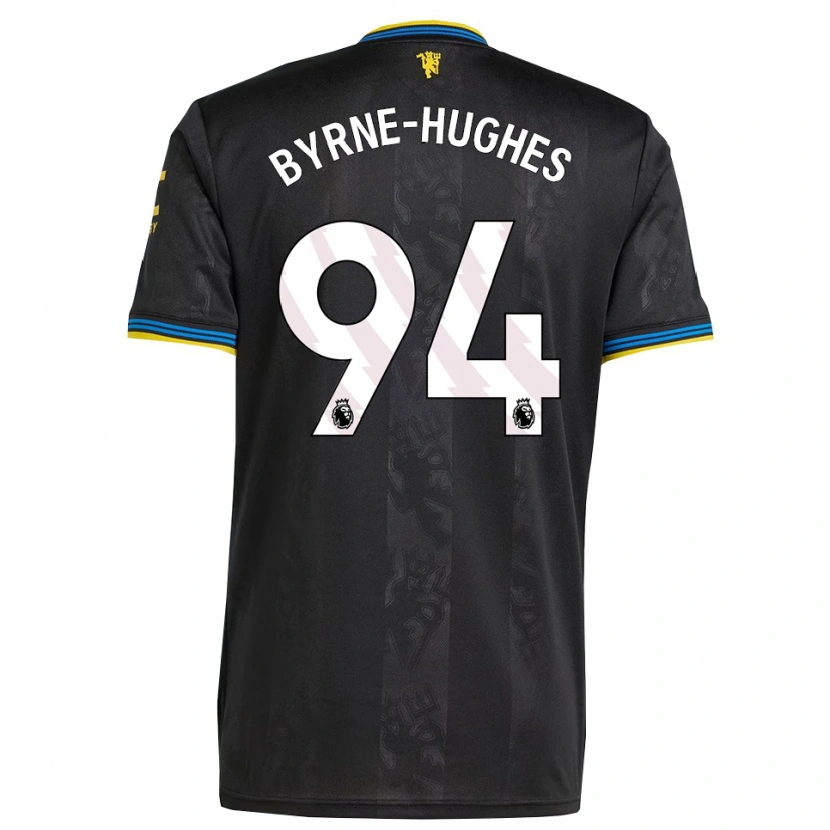 Danxen Herren Cameron Byrne-Hughes #94 Schwarz Gelb Blau Ausweichtrikot Trikot 2025/26 T-Shirt Schweiz