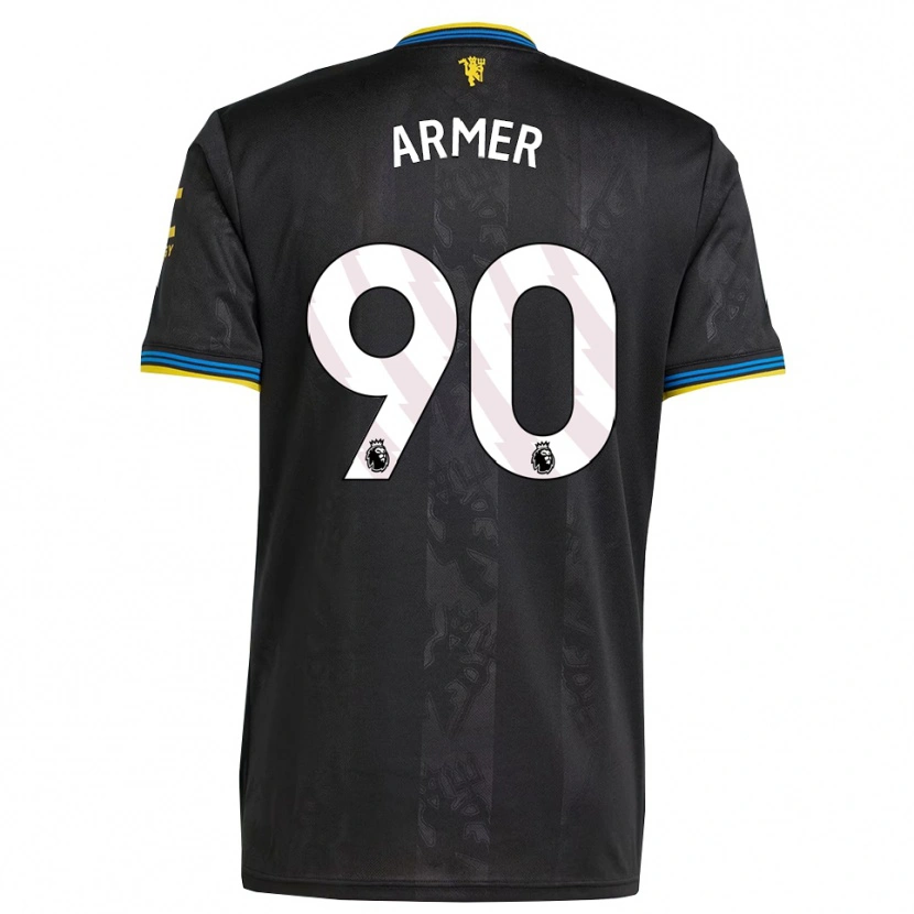 Danxen Herren Daniel Armer #90 Schwarz Gelb Blau Ausweichtrikot Trikot 2025/26 T-Shirt Schweiz