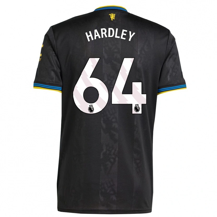 Danxen Herren Bjorn Hardley #64 Schwarz Gelb Blau Ausweichtrikot Trikot 2025/26 T-Shirt Schweiz