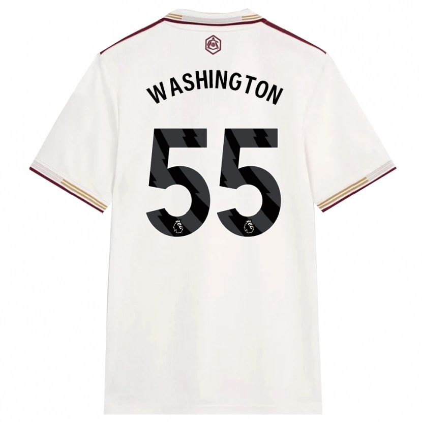 Danxen Herren Marcell Washington #55 Creme Weiß Burgunderrot Ausweichtrikot Trikot 2025/26 T-Shirt Schweiz