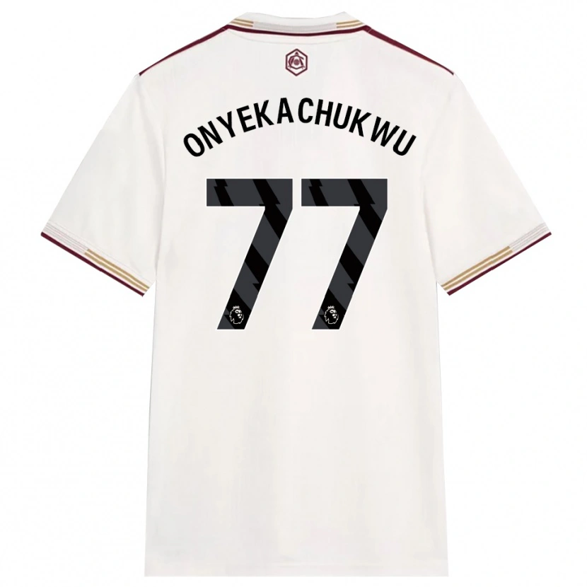 Danxen Herren Samuel Onyekachukwu #77 Creme Weiß Burgunderrot Ausweichtrikot Trikot 2025/26 T-Shirt Schweiz