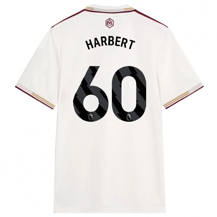 Danxen Herren Laila Harbert #60 Creme Weiß Burgunderrot Ausweichtrikot Trikot 2025/26 T-Shirt Schweiz