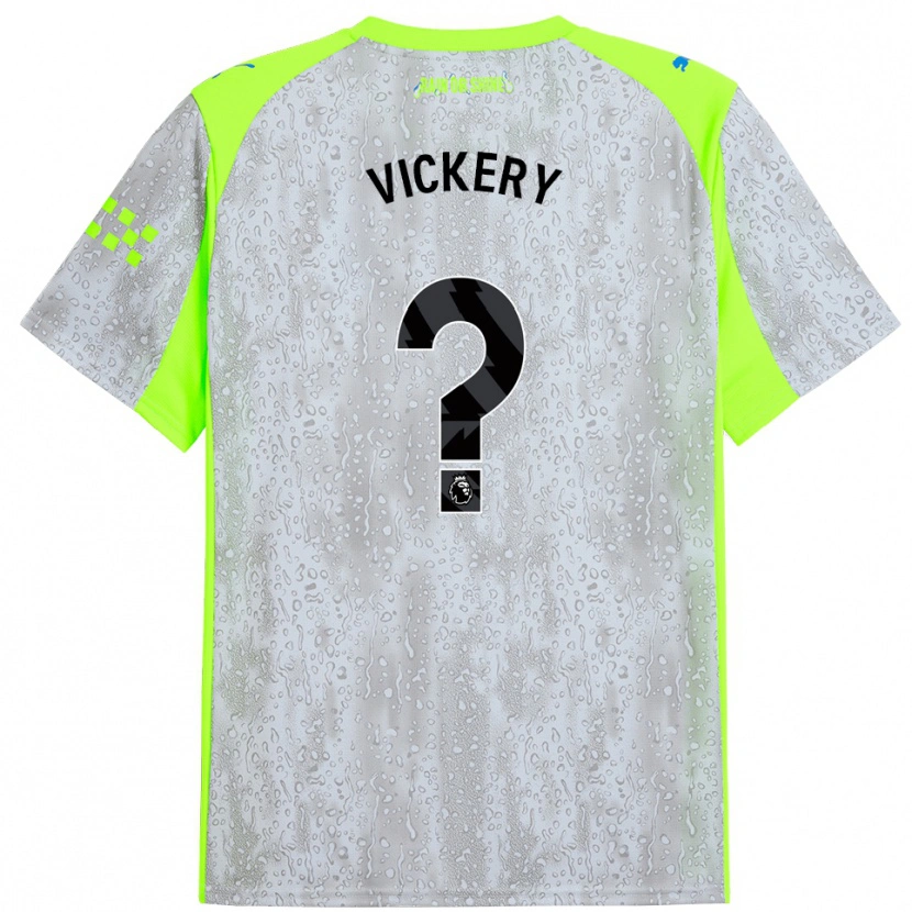 Danxen Herren Ben Vickery #0 Grau Gelb Ausweichtrikot Trikot 2025/26 T-Shirt Schweiz