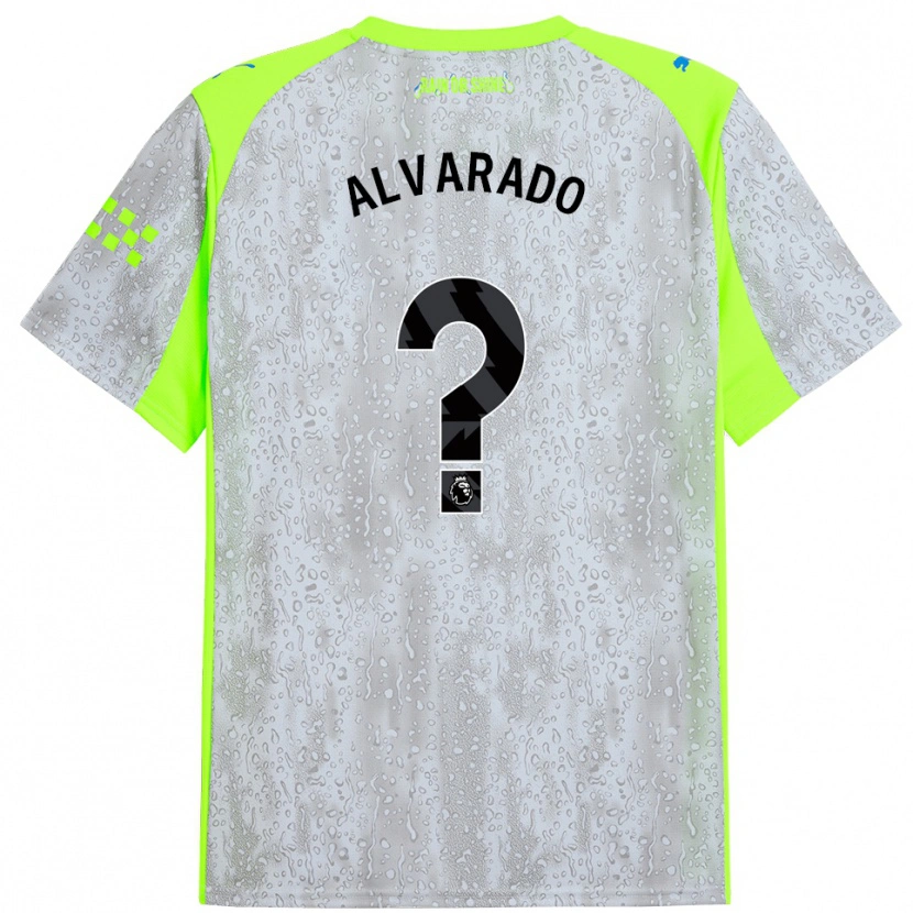 Danxen Herren Lucas Alvarado #0 Grau Gelb Ausweichtrikot Trikot 2025/26 T-Shirt Schweiz