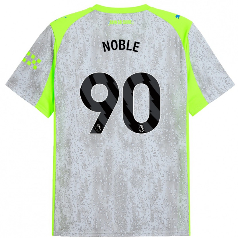 Danxen Herren Kian Noble #90 Grau Gelb Ausweichtrikot Trikot 2025/26 T-Shirt Schweiz
