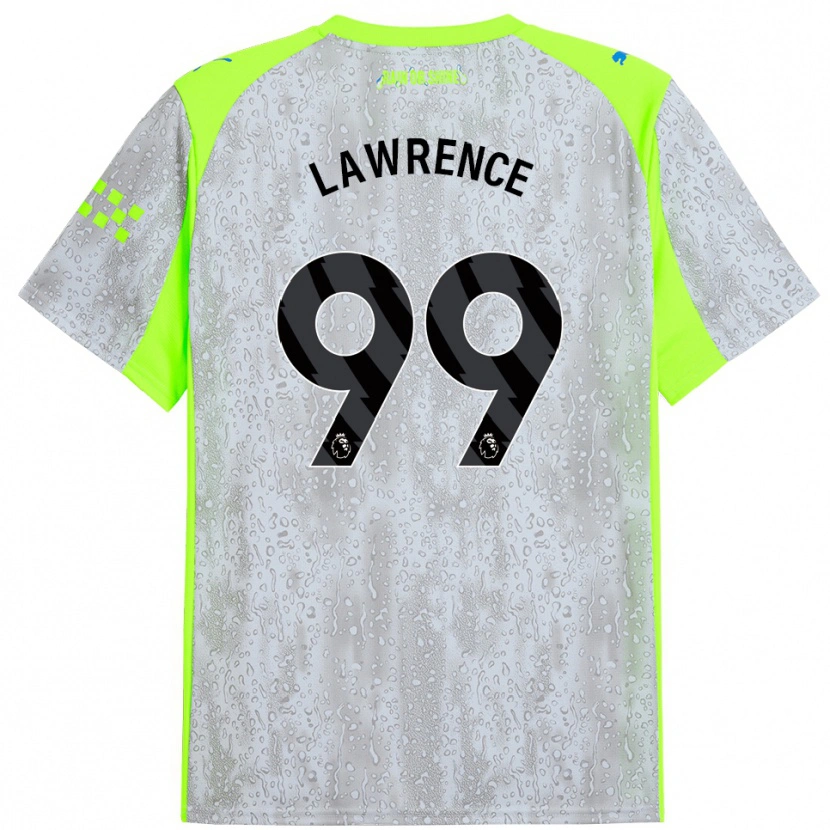 Danxen Herren Emilio Lawrence #99 Grau Gelb Ausweichtrikot Trikot 2025/26 T-Shirt Schweiz