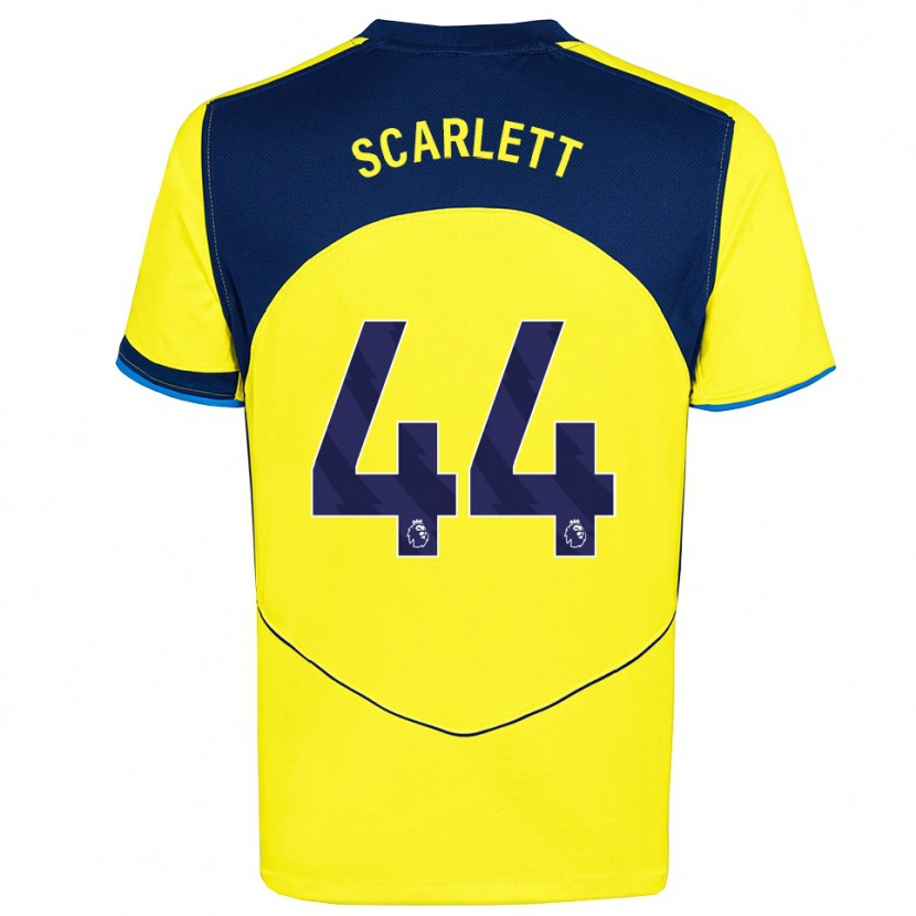 Danxen Herren Dane Scarlett #44 Gelb Marineblau Ausweichtrikot Trikot 2025/26 T-Shirt Schweiz