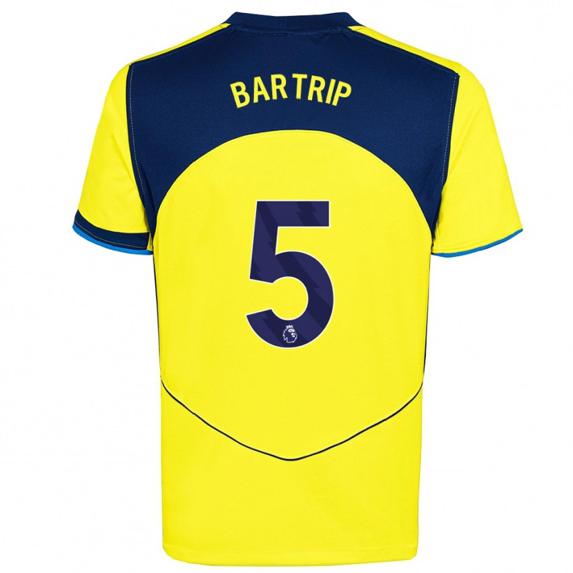 Danxen Herren Molly Bartrip #5 Gelb Marineblau Ausweichtrikot Trikot 2025/26 T-Shirt Schweiz