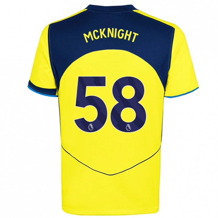 Danxen Herren Maxwell Mcknight #58 Gelb Marineblau Ausweichtrikot Trikot 2025/26 T-Shirt Schweiz