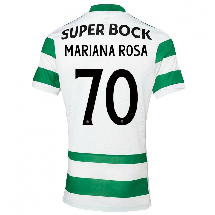 Danxen Damen Mariana Silva Pinto Vilaça Da Rosa #70 Grün Weiß Heimtrikot Trikot 2025/26 T-Shirt Schweiz