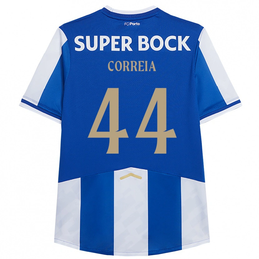 Danxen Damen Romain Correia #44 Blau Weiß Heimtrikot Trikot 2025/26 T-Shirt Schweiz