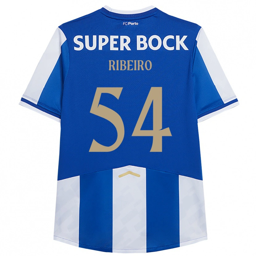 Danxen Damen António Ribeiro #54 Blau Weiß Heimtrikot Trikot 2025/26 T-Shirt Schweiz