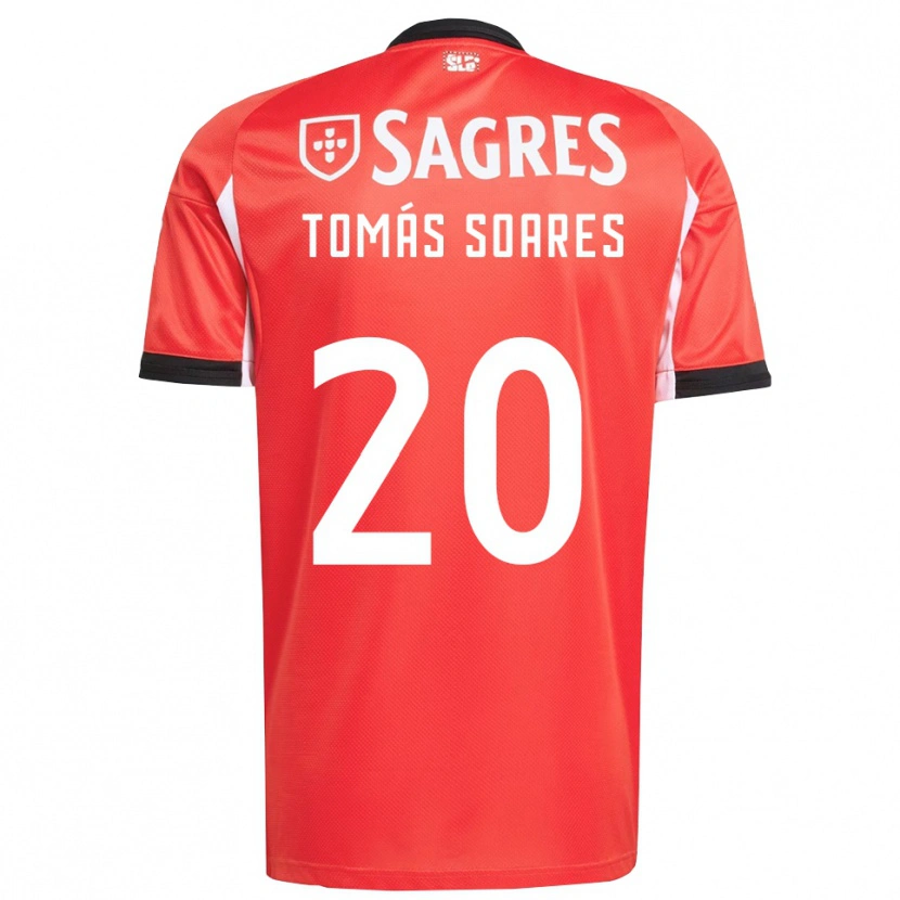 Danxen Damen Tomás Soares #20 Rot Weiß Heimtrikot Trikot 2025/26 T-Shirt Schweiz