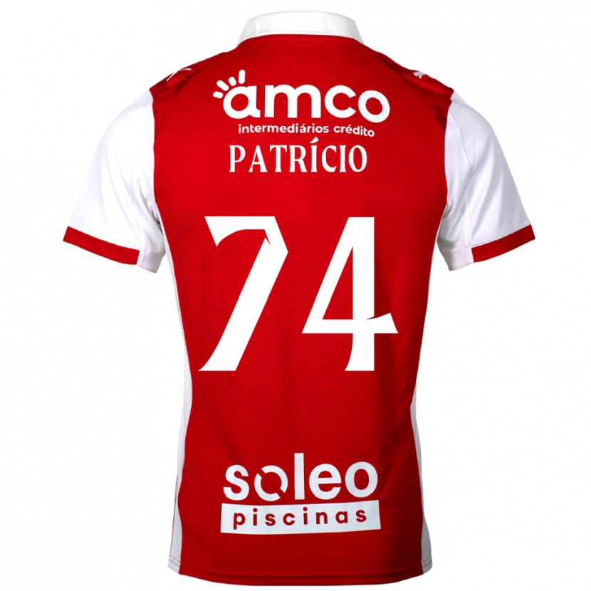 Danxen Damen Nuno Patrício #74 Rot Weiß Heimtrikot Trikot 2025/26 T-Shirt Schweiz