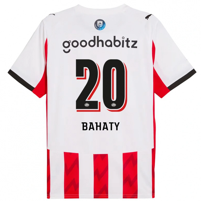 Danxen Damen Manuel Bahaty #20 Rot Weiß Heimtrikot Trikot 2025/26 T-Shirt Schweiz