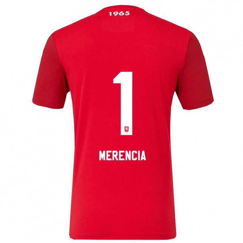 Danxen Damen Leandro Merencia #1 Rot Weiß Heimtrikot Trikot 2025/26 T-Shirt Schweiz