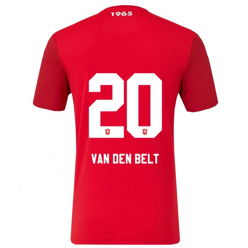 Danxen Damen Thomas Van Den Belt #20 Rot Weiß Heimtrikot Trikot 2025/26 T-Shirt Schweiz