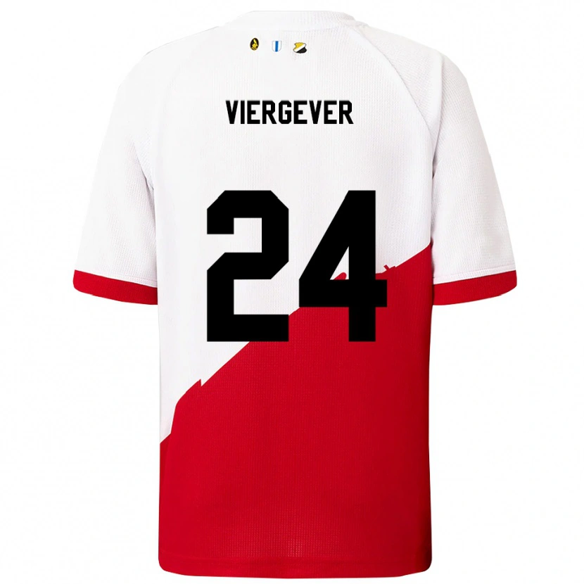 Danxen Damen Nick Viergever #24 Weiß Rot Heimtrikot Trikot 2025/26 T-Shirt Schweiz