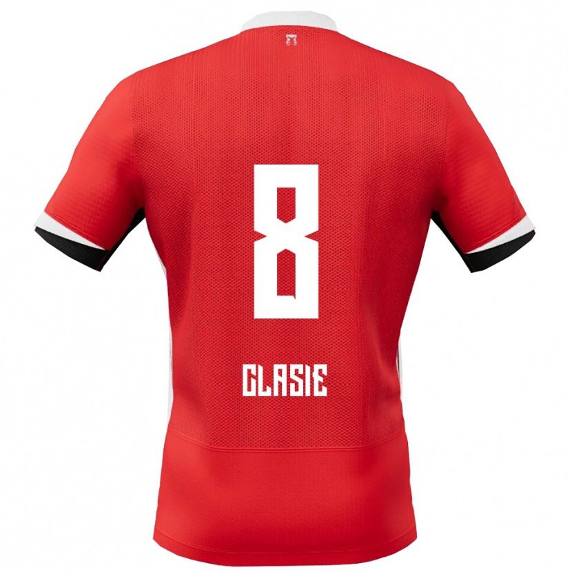 Danxen Damen Jordy Clasie #8 Rot Weiß Heimtrikot Trikot 2025/26 T-Shirt Schweiz