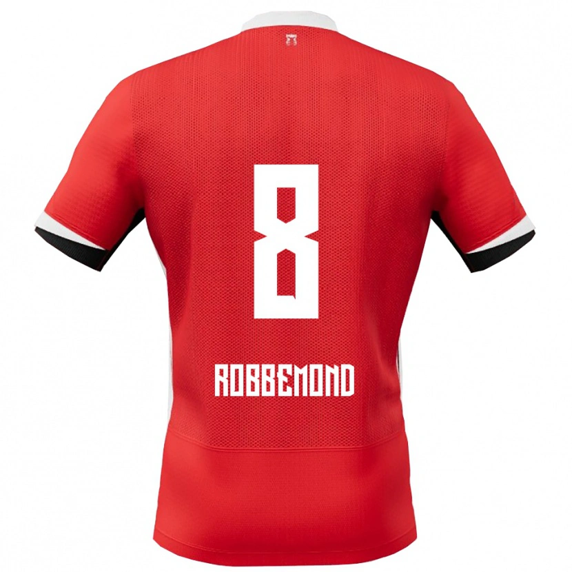Danxen Damen Rio Robbemond #8 Rot Weiß Heimtrikot Trikot 2025/26 T-Shirt Schweiz