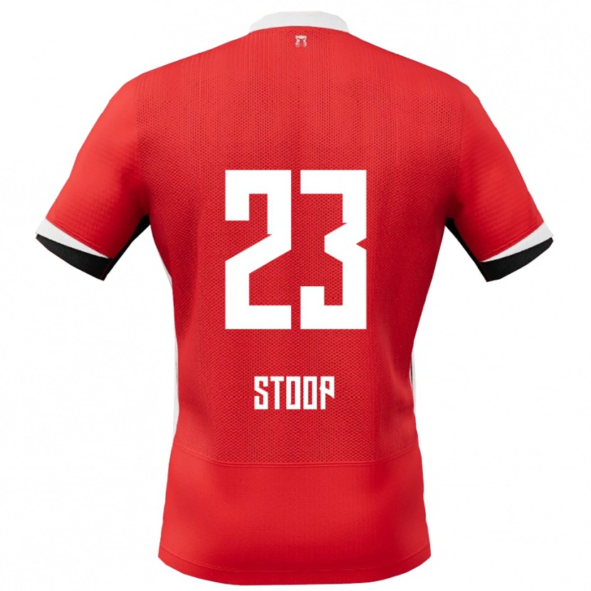 Danxen Damen Maudy Stoop #23 Rot Weiß Heimtrikot Trikot 2025/26 T-Shirt Schweiz