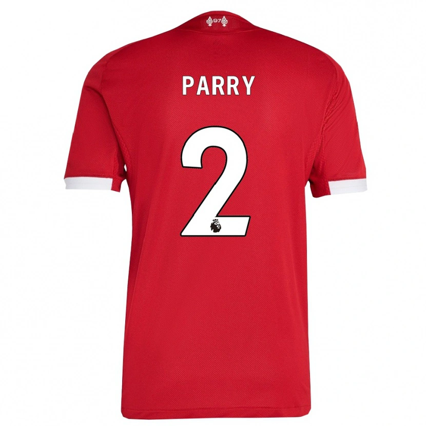 Danxen Damen Lucy Parry #2 Rot Weiß Heimtrikot Trikot 2025/26 T-Shirt Schweiz