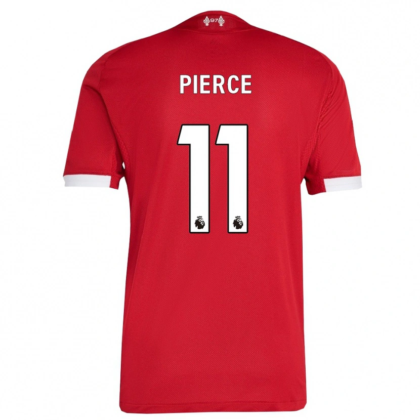 Danxen Damen Alfie Pierce #11 Rot Weiß Heimtrikot Trikot 2025/26 T-Shirt Schweiz