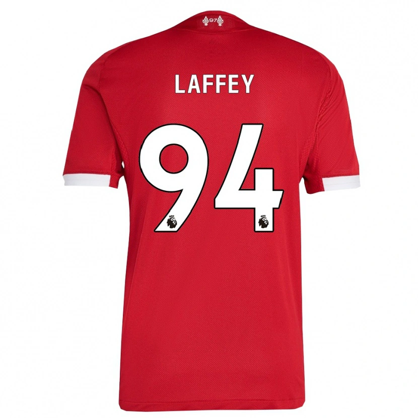 Danxen Damen Michael Laffey #94 Rot Weiß Heimtrikot Trikot 2025/26 T-Shirt Schweiz