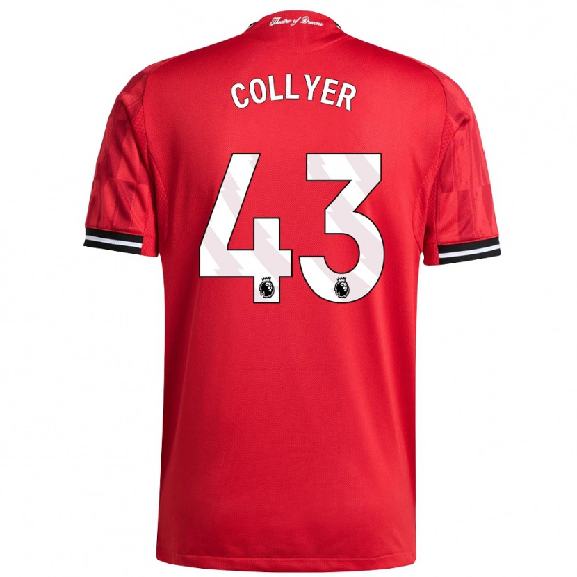 Danxen Damen Toby Collyer #43 Rot Schwarz Weiß Heimtrikot Trikot 2025/26 T-Shirt Schweiz