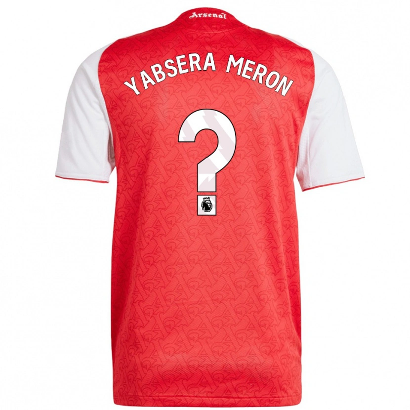 Danxen Damen Yabsera Meron #0 Rot Weiß Heimtrikot Trikot 2025/26 T-Shirt Schweiz