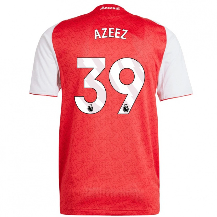 Danxen Damen Miguel Azeez #39 Rot Weiß Heimtrikot Trikot 2025/26 T-Shirt Schweiz