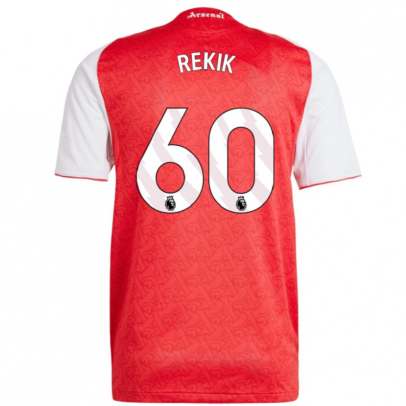 Danxen Damen Omar Rekik #60 Rot Weiß Heimtrikot Trikot 2025/26 T-Shirt Schweiz