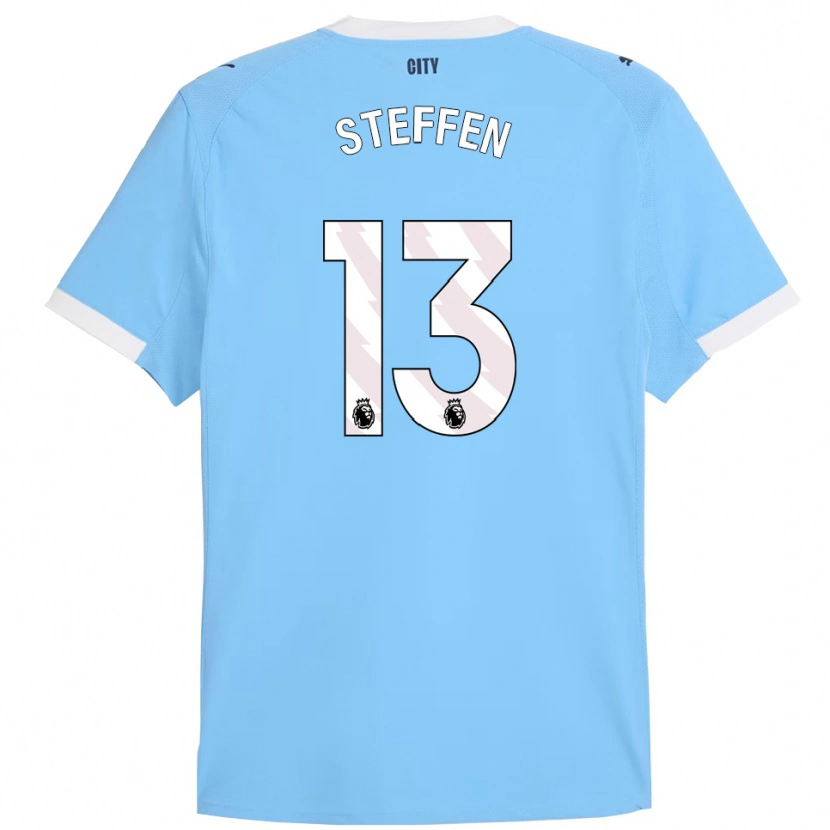 Danxen Damen Zack Steffen #13 Himmelblau Weiß Heimtrikot Trikot 2025/26 T-Shirt Schweiz