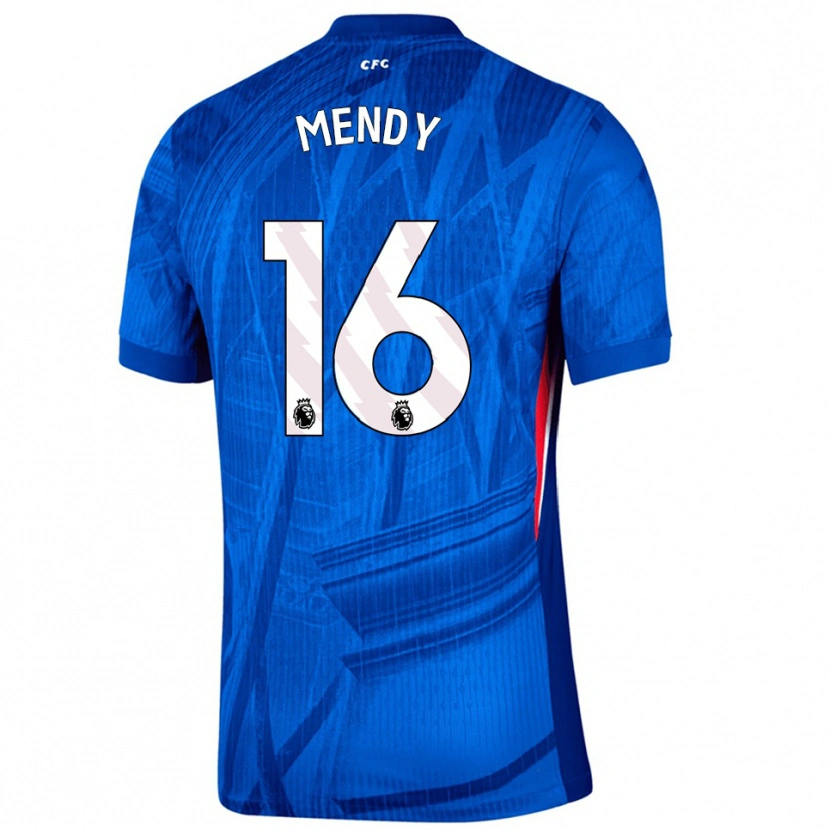 Danxen Damen Edouard Mendy #16 Blau Weiß Heimtrikot Trikot 2025/26 T-Shirt Schweiz