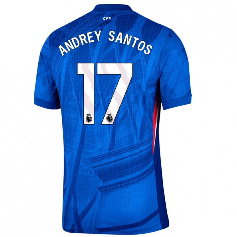 Danxen Damen Andrey Santos #17 Blau Weiß Heimtrikot Trikot 2025/26 T-Shirt Schweiz