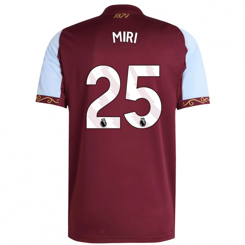 Danxen Damen Miri Taylor #25 Burgunderrot Himmelblau Heimtrikot Trikot 2025/26 T-Shirt Schweiz