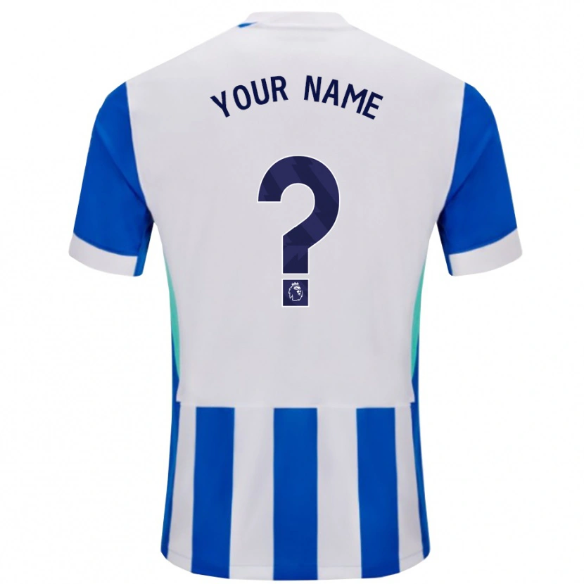 Danxen Damen Ihren Namen #0 Blau Weiß Heimtrikot Trikot 2025/26 T-Shirt Schweiz