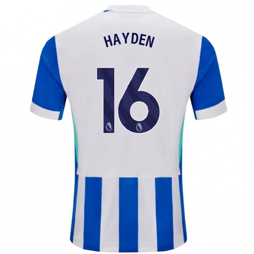 Danxen Damen Matthew Hayden #16 Blau Weiß Heimtrikot Trikot 2025/26 T-Shirt Schweiz