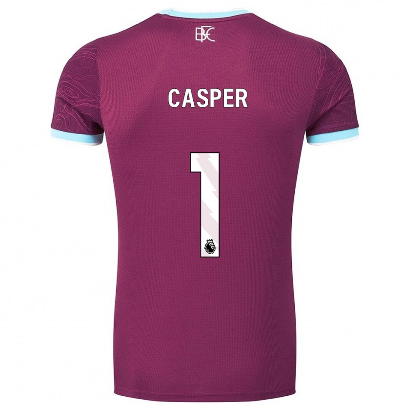 Danxen Damen Charlie Casper #1 Burgunderrot Himmelblau Heimtrikot Trikot 2025/26 T-Shirt Schweiz
